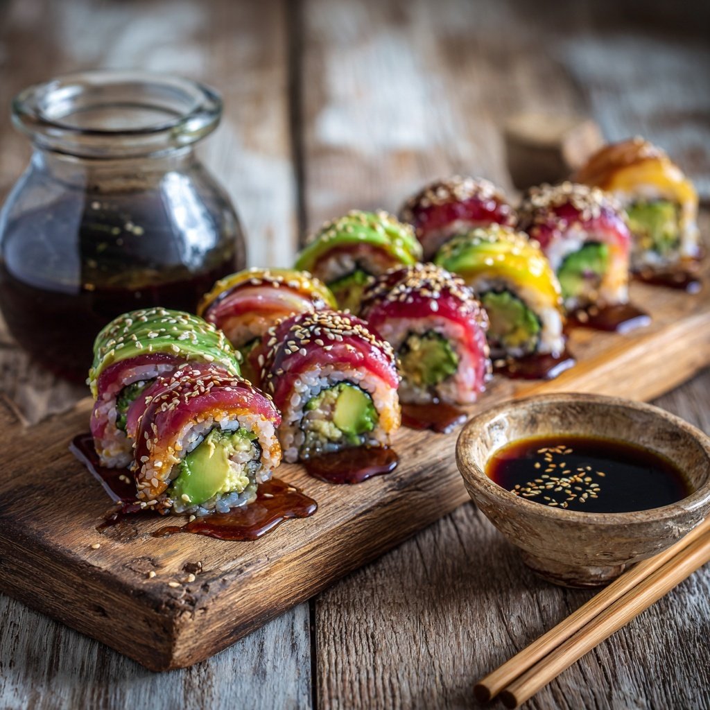 Global Japanese Sushi Rolls