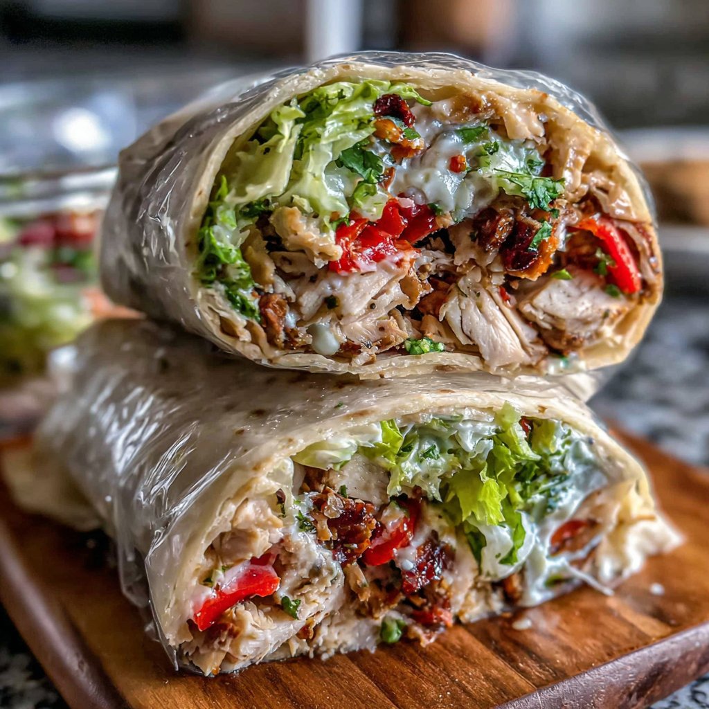 Spicy Turkey Lunch Wrap