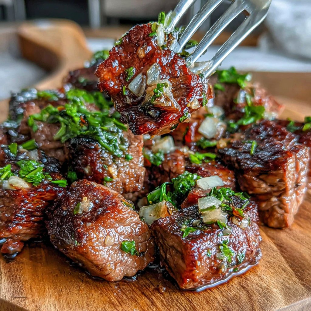 Garlic Butter Steak Bites