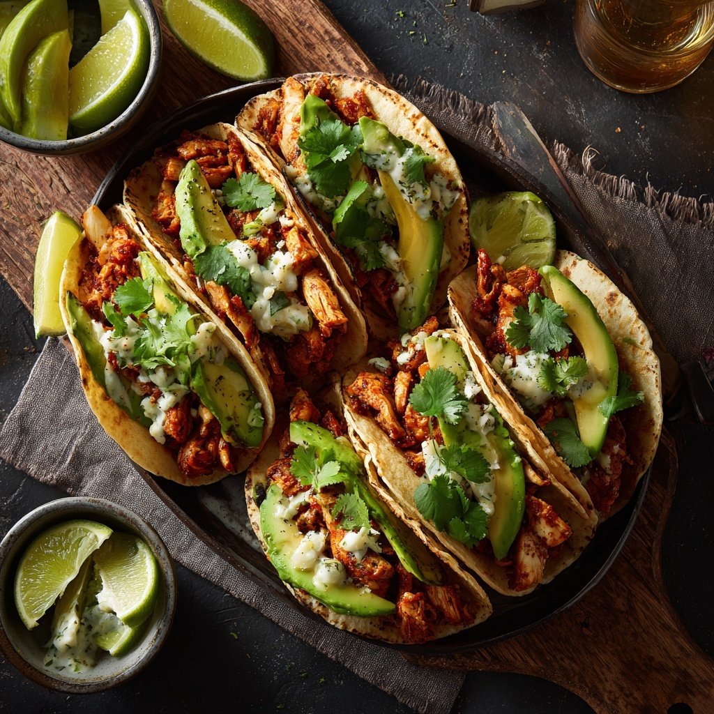 Global Mexican Chicken Tacos