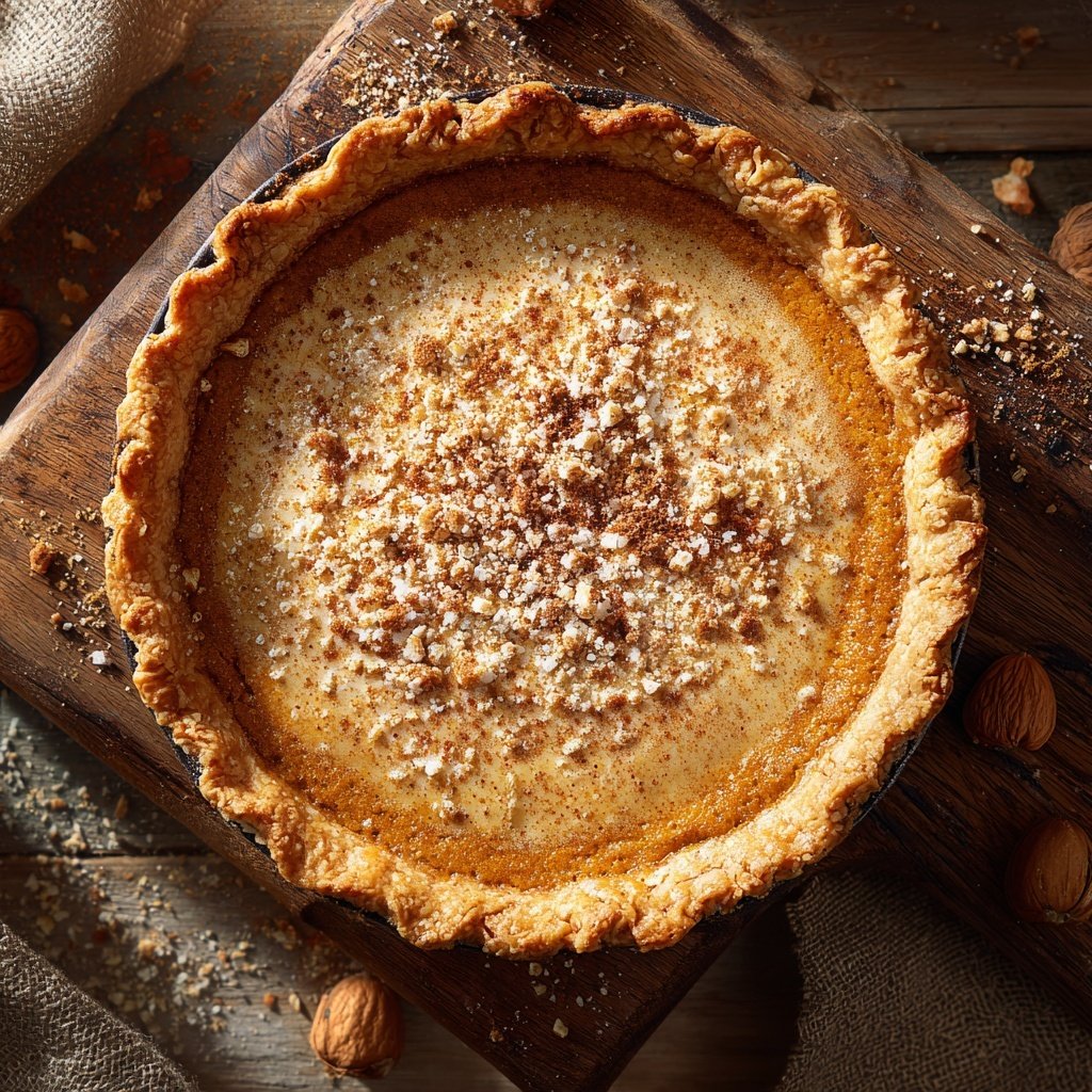 Festive Spiced Pumpkin Pie