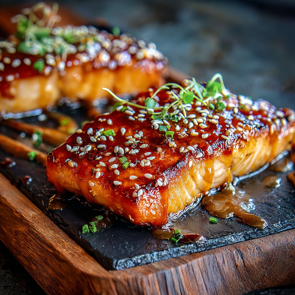 Sweet Chili Glazed Salmon